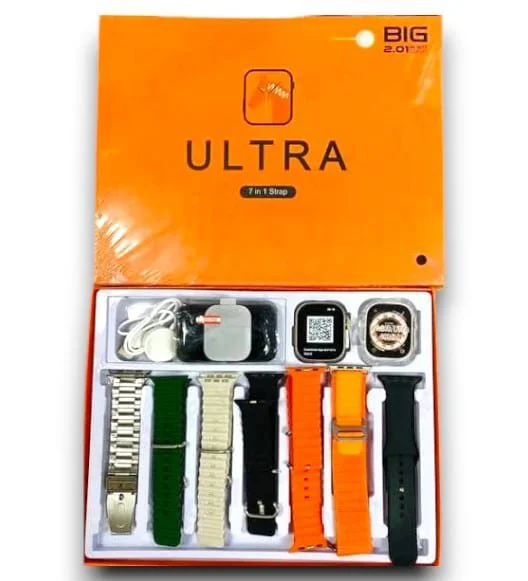 Watch 8 Ultra 7 Kordonlu Akıllı Saat - 2.05" Ekranlı Spor ve Sağlık Takibi
