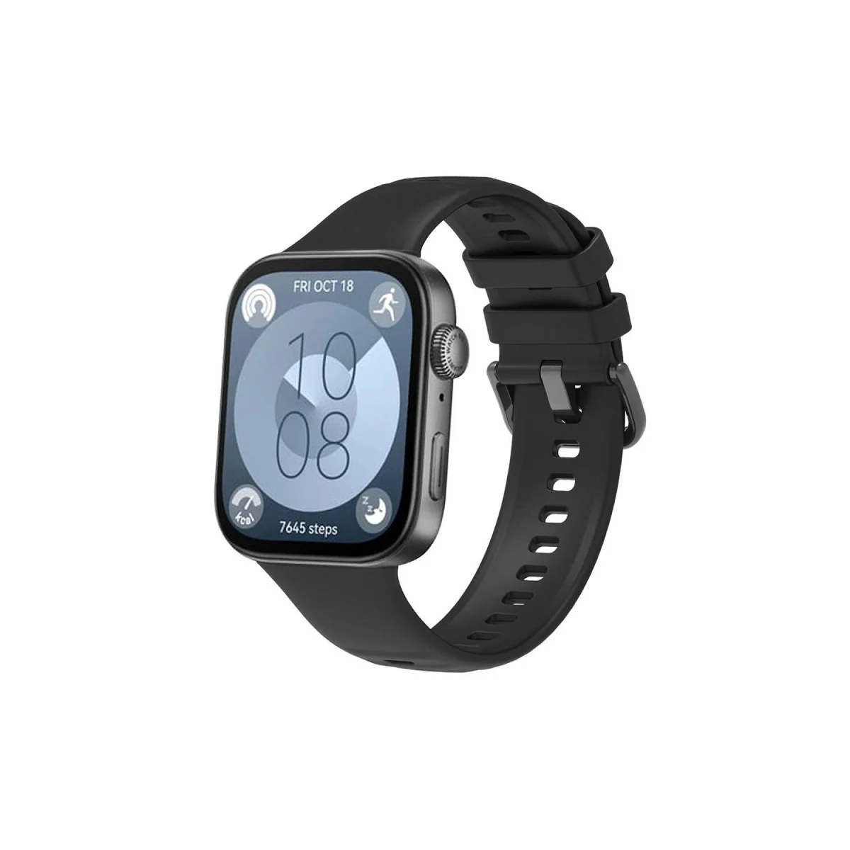 Northcity Watch Fit 3 Klasik Kordon Siyah - Dayanıklı, Esnek ve Rahat Kullanım