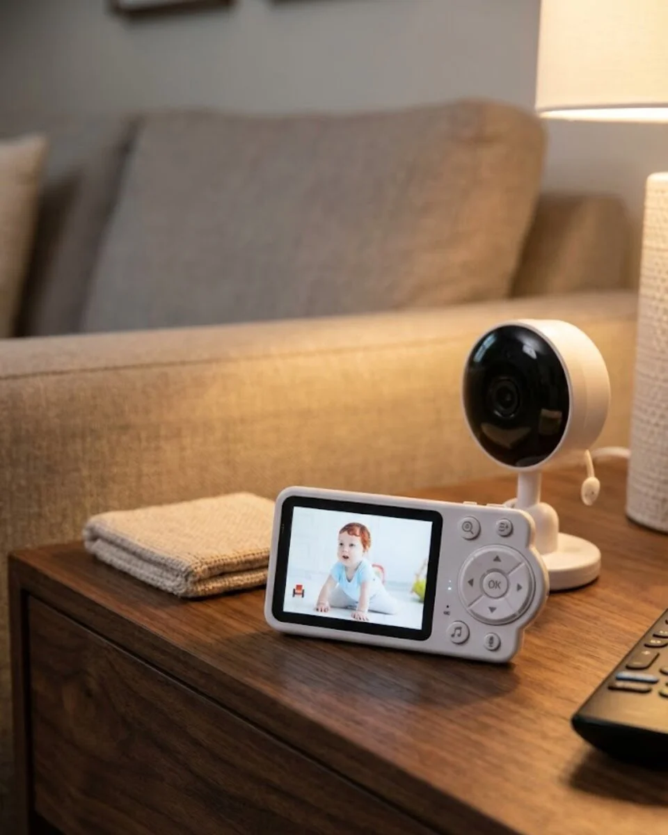 Northcity WiFi Gerektirmeyen Dijital Şifrelemeli Bebek Monitörü -