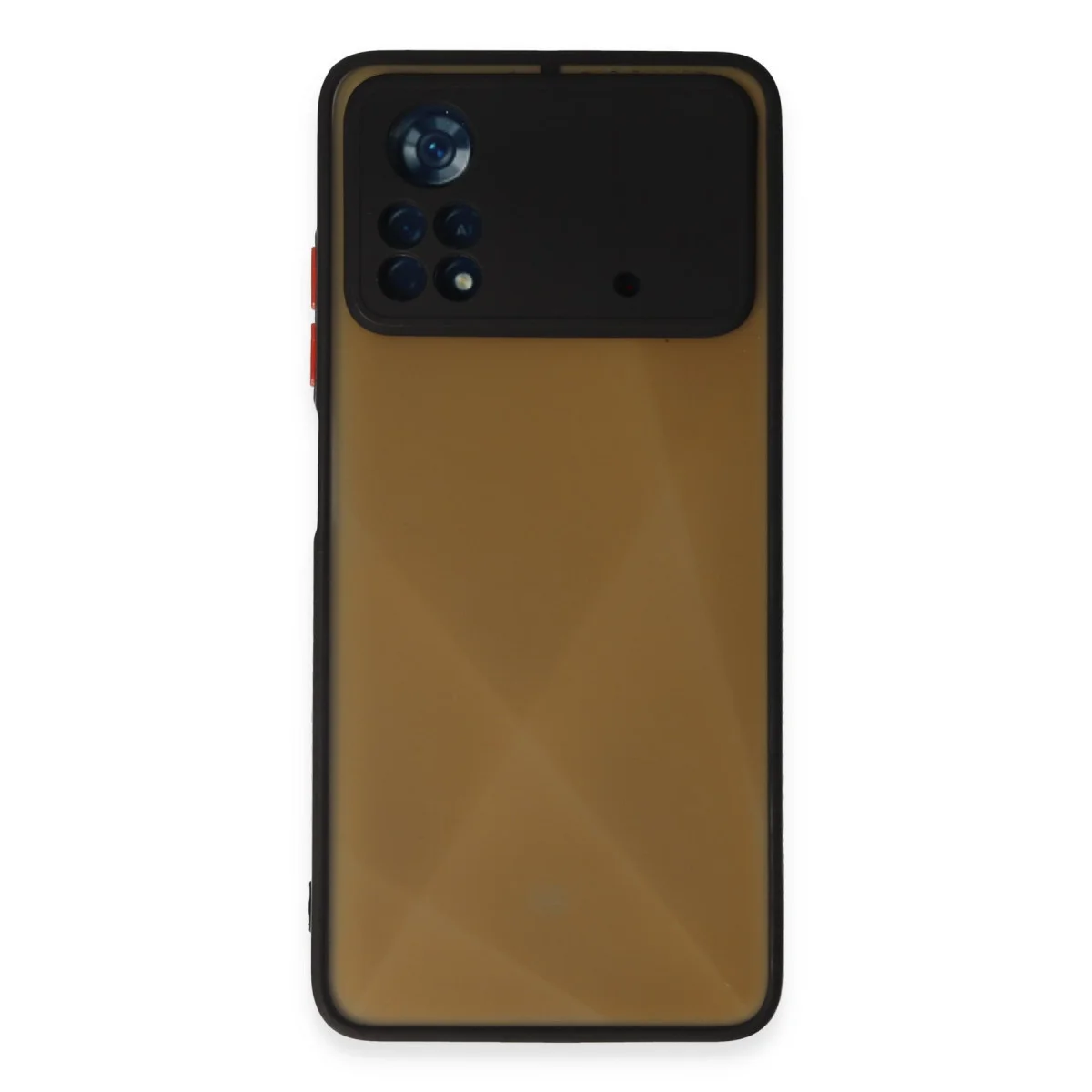 Northcity X4 Pro 5G Montreal Silikon Kılıf - Siyah Kamera Korumalı