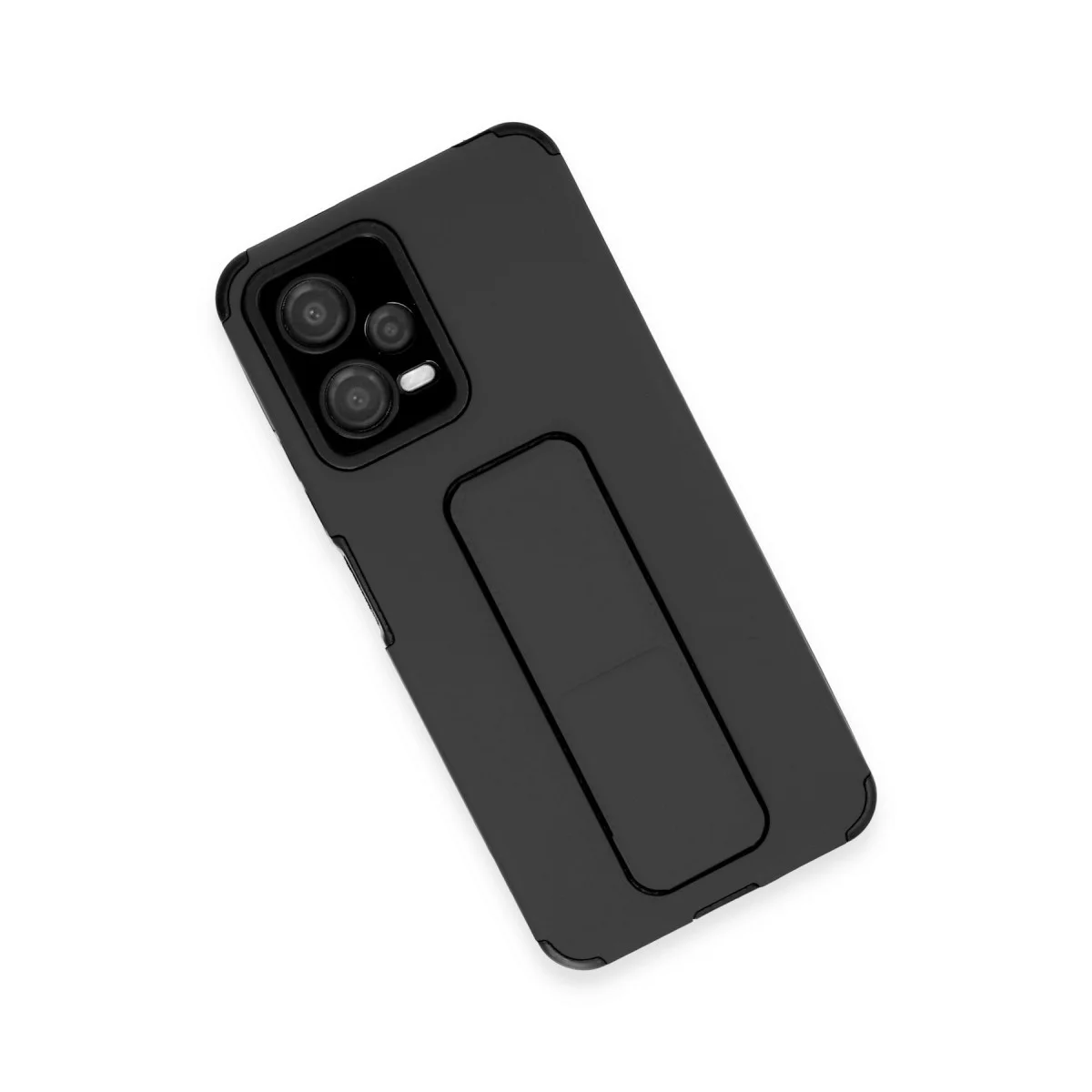 Northcity X5 5G Kılıf - Mega Standlı Silikon, Siyah