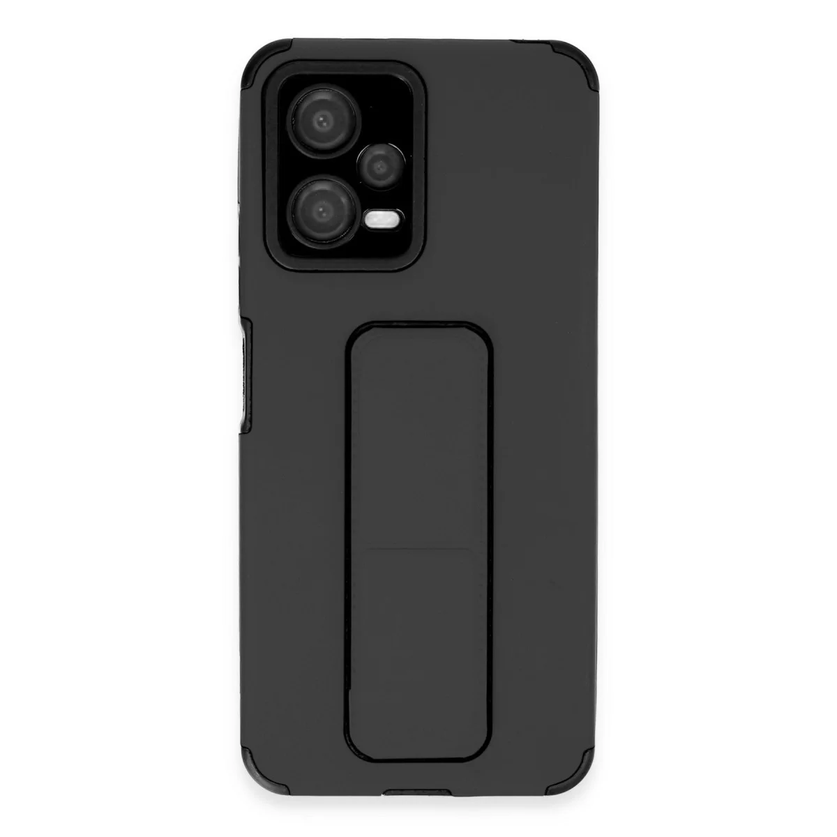 Northcity X5 5G Kılıf - Mega Standlı Silikon, Siyah
