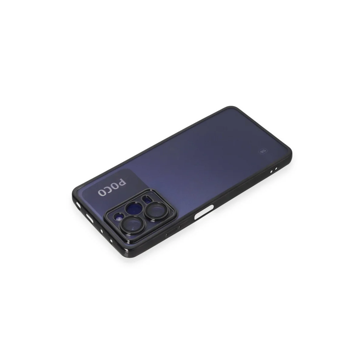 Northcity X5 Pro 5G Kılıf Razer Lensli Silikon - Siyah: Çift Koruma ve Şık Tasarım
