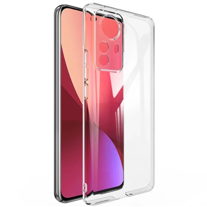 Xiaomi 12 Kılıf Şeffaf Silikon Kamera Korumalı Ultra İnce - Sarılmaz Parlak Yüzeyli
