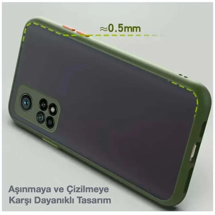 Xiaomi Mi 10T / Pro Kamera Korumalı Silikon Kılıf – Antiparmak izi Premium TPU