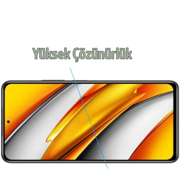 Xiaomi Poco F3 Full Glue Full Kaplama Temper Cam Ekran Koruyucu - Kırılmaz Çerçeveli Film
