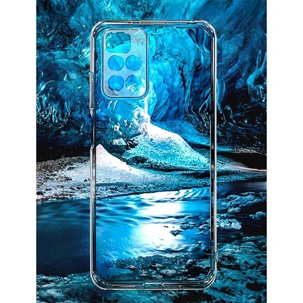 Xiaomi Redmi Note 10 / POCO M3 Pro Kamera Korumalı Shockproof Silikon Kılıf - Darbe Emici Şeffaf TPU