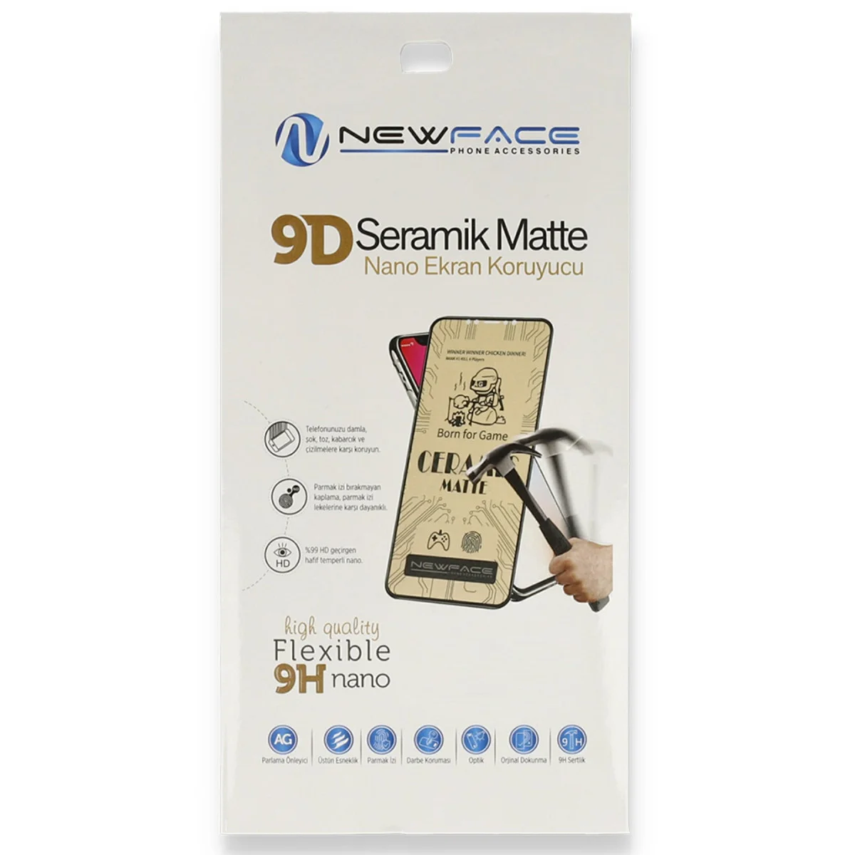 Northcity Y5P Mat Seramik Nano Ekran Koruyucu - 9H Sağlamlık ve Anti-Yansıtıcı
