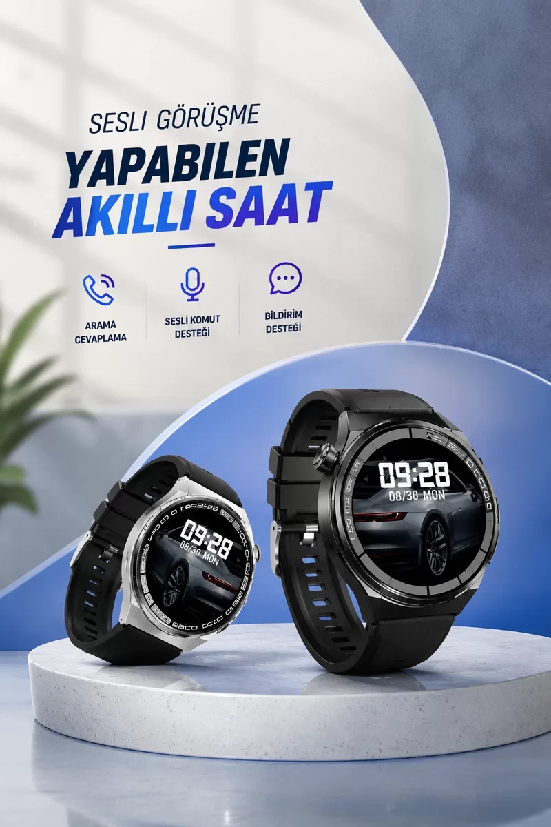 Yeni Nesil Akıllı Saat - Bluetooth Bağlantılı, Şık ve Uygun Fiyatlı