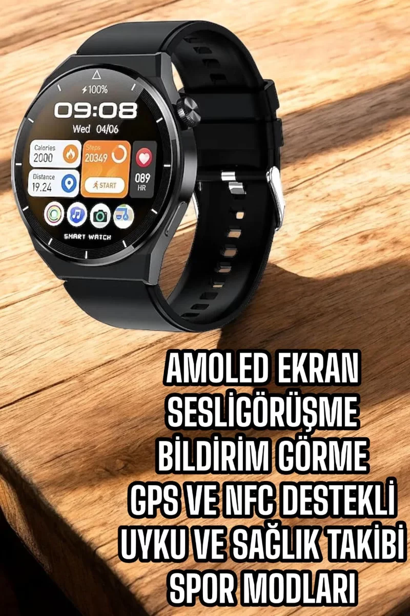 Yeni Nesil Akıllı Saat - Bluetooth Bağlantılı, Şık ve Uygun Fiyatlı