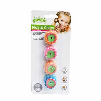 Northcity Yenilebilir Çiçek Kemirme Hamster Oyuncağı 3 Cm - Doğal Bakım ve Eğlence İçin Mükemmel Çözüm