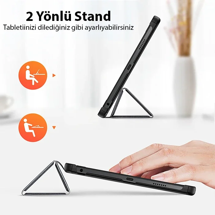 Northstyle Lenovo Tab M10 10.6" Domo Series Premium Deri Kılıf - Darbeye Dayanıklı Şık Koruma