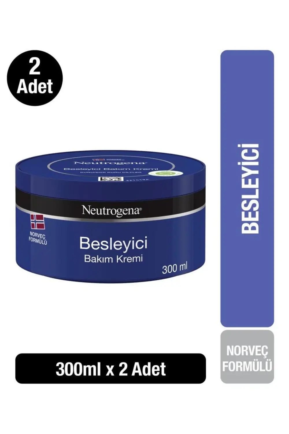 Norveç Formüllü Besleyici Bakım Kremi 300 Ml X 2 Adet