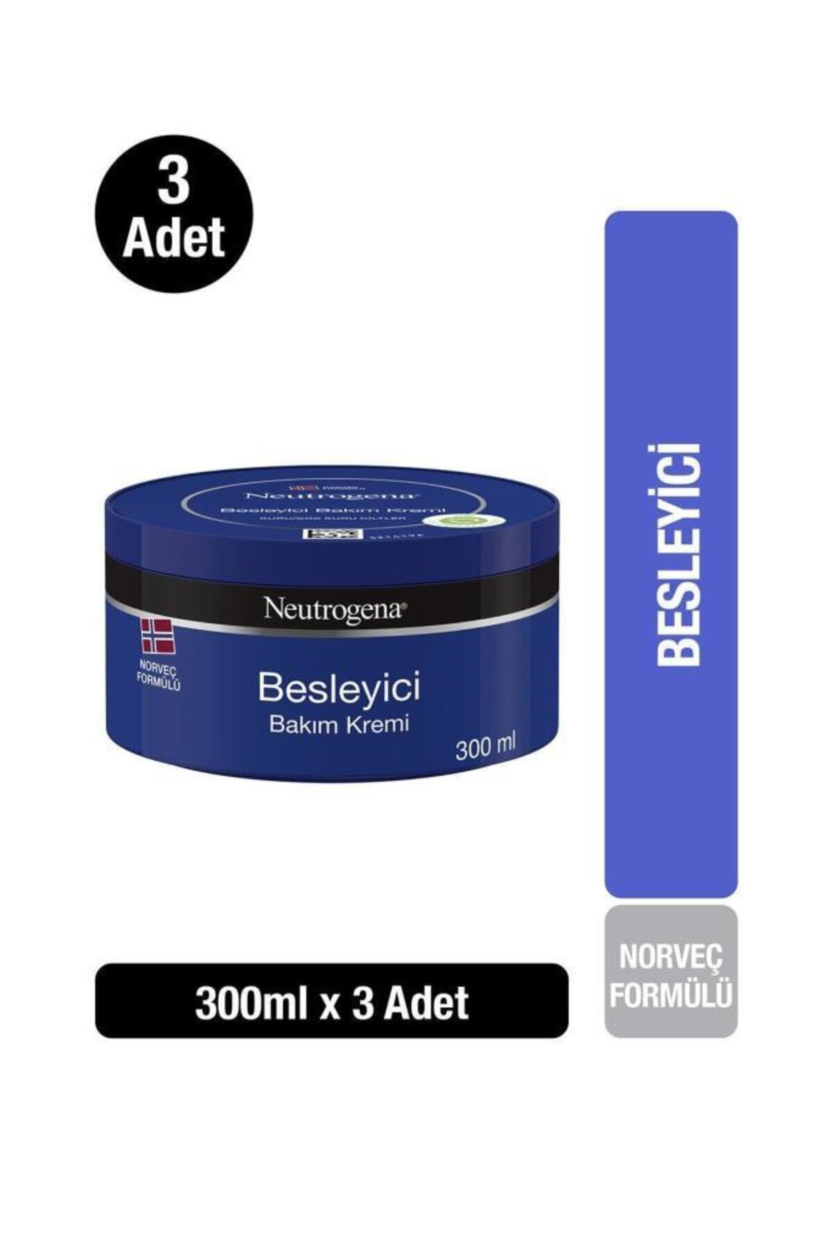 Norveç Formülü Besleyici Bakım Kremi 300 Ml X 3 Adet