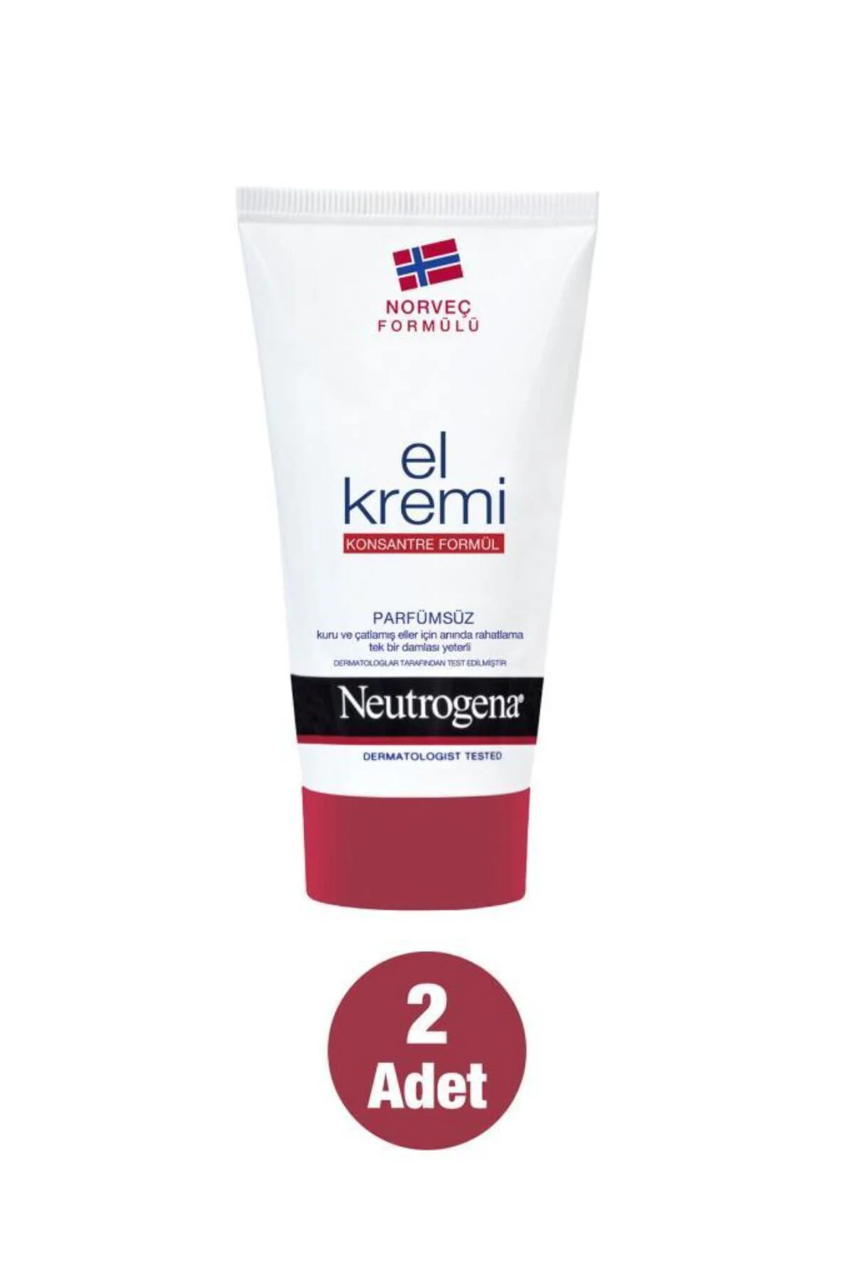Norveç Formülü El Kremi Parfümsüz 75 Ml X 2 Adet Norveç Formülü El Kremi Parfümsüz 75 Ml X 2 Adet - Görsel 2