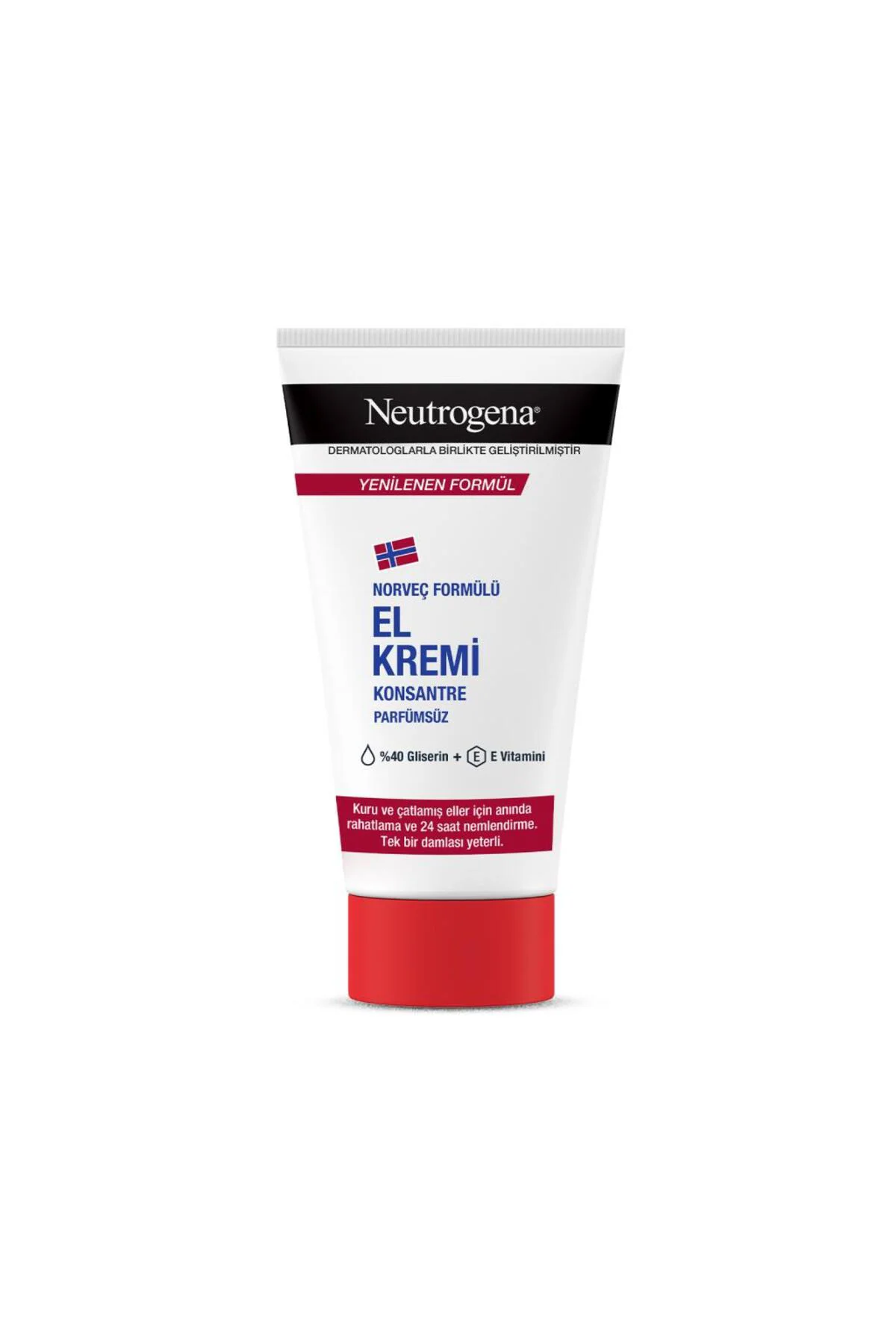 Norveç Formülü El Kremi Parfümsüz 75 Ml Norveç Formülü El Kremi Parfümsüz 75 Ml - Görsel 2
