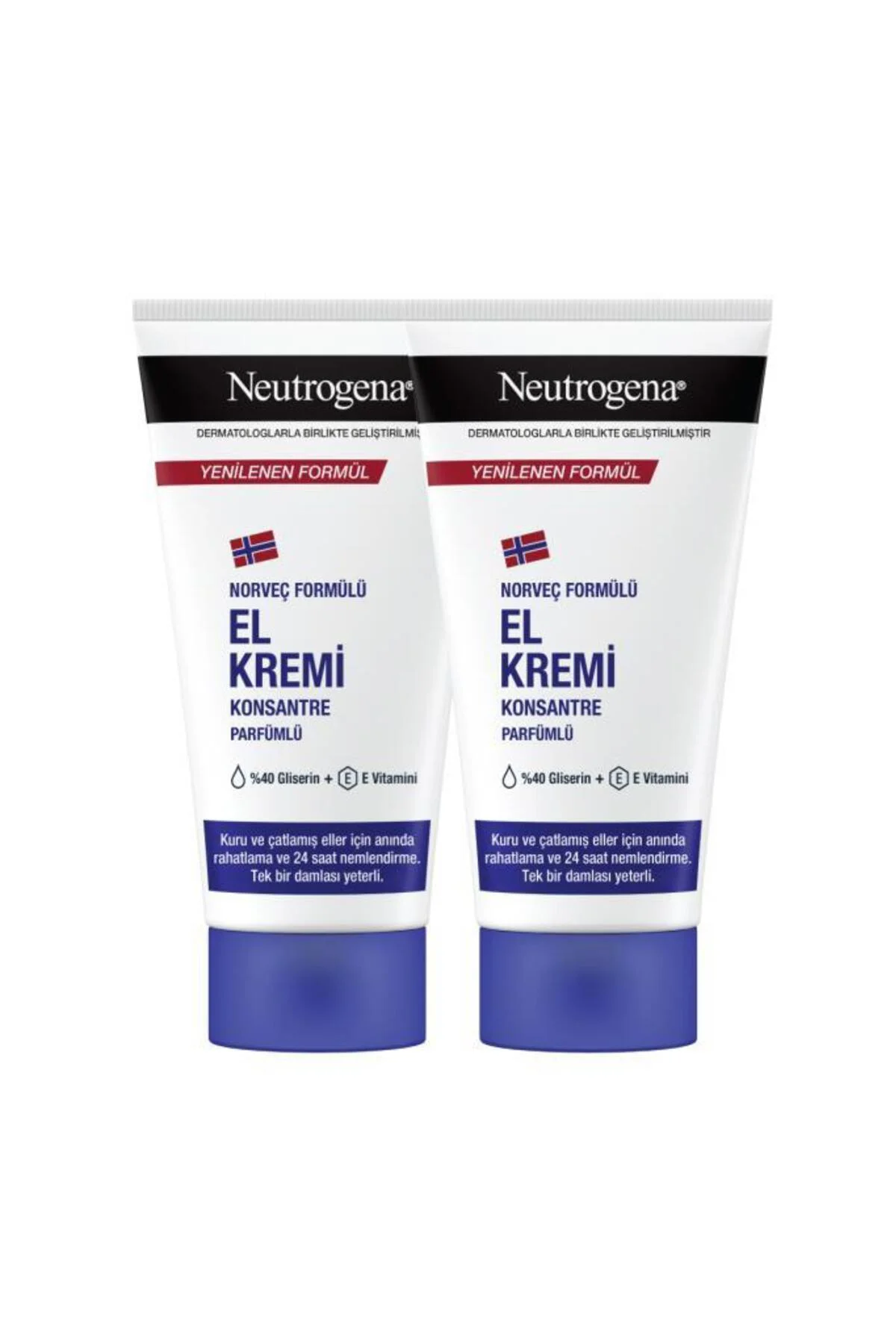 Norveç Formülü El Kremi Parfümlü 75 Ml X 2 Adet Norveç Formülü El Kremi Parfümlü 75 Ml X 2 Adet - Görsel 2