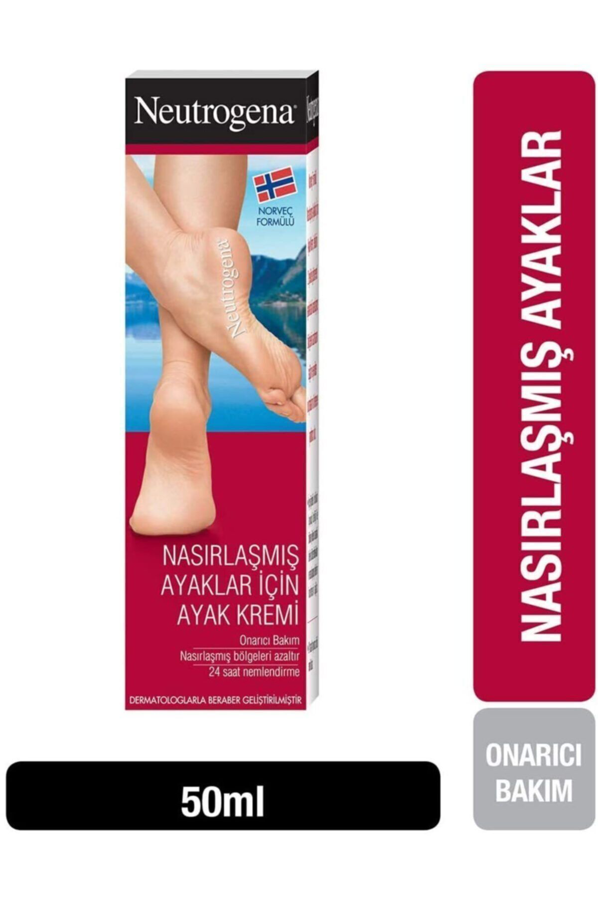 Norveç Formülü Nasırlaşmış Ayaklar Için Ayak Kremi 50ml