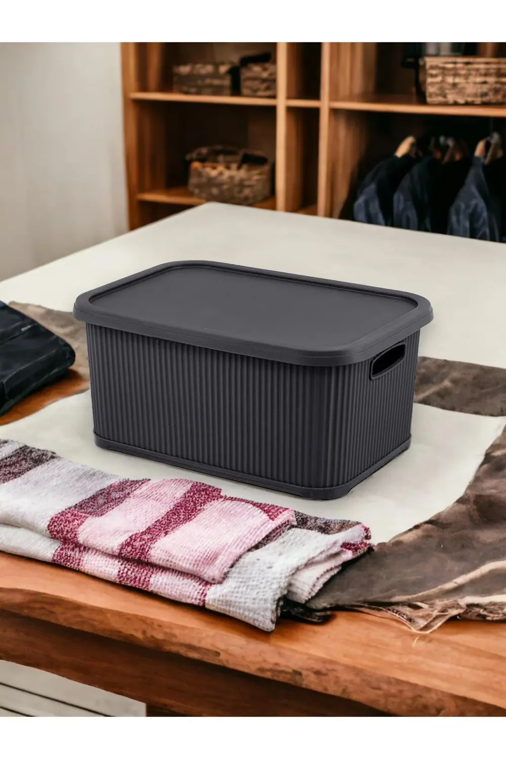 Nostalji Kapaklı Kutu: 10 Litre