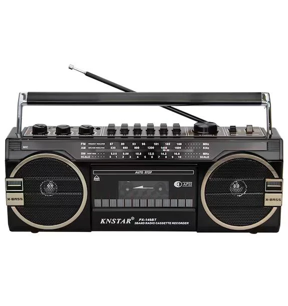 Nostalji Tasarımlı Kaset Ve Müzik Çalar Knstar PX-149 Kaset-Bluet