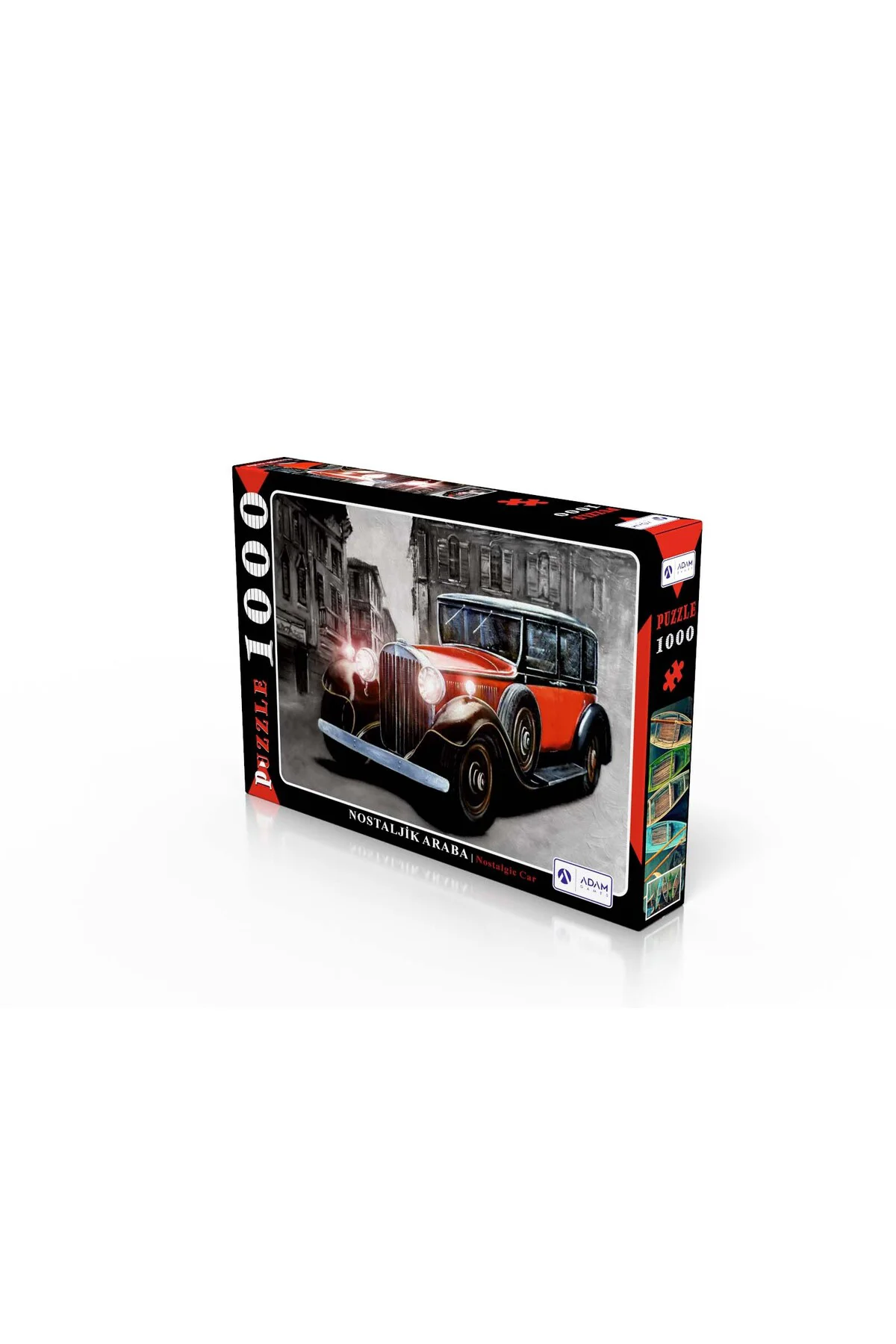 Nostaljik Araba 1000 Parça Puzzle Nostaljik Araba 1000 Parça Puzzle