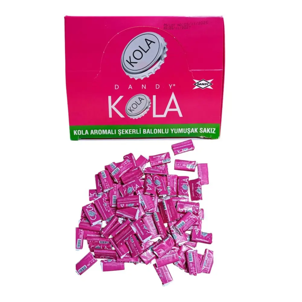 Nostaljik Dandy Kola Sakız 1 Paket ( 100 Adet )