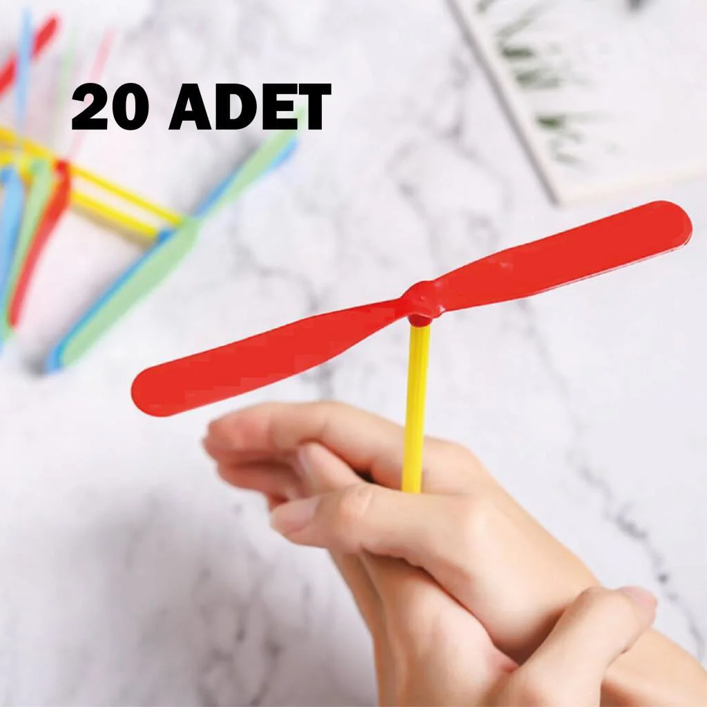 Nostaljik El Pervane Oyuncağı 20 Adet Nostaljik El Pervane Oyuncağı 20 Adet