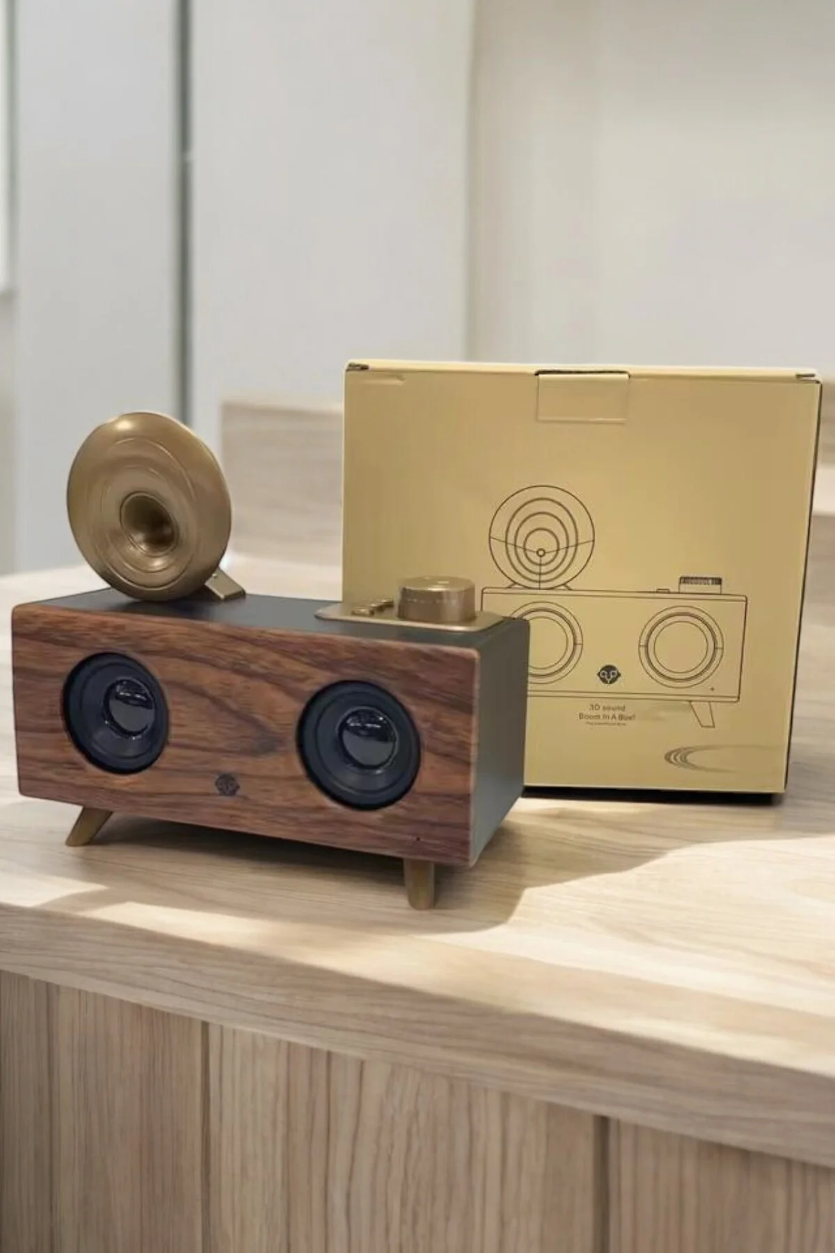 Nostaljik Görünümlü Bluetooth Bağlantılı Speaker - Görsel 3