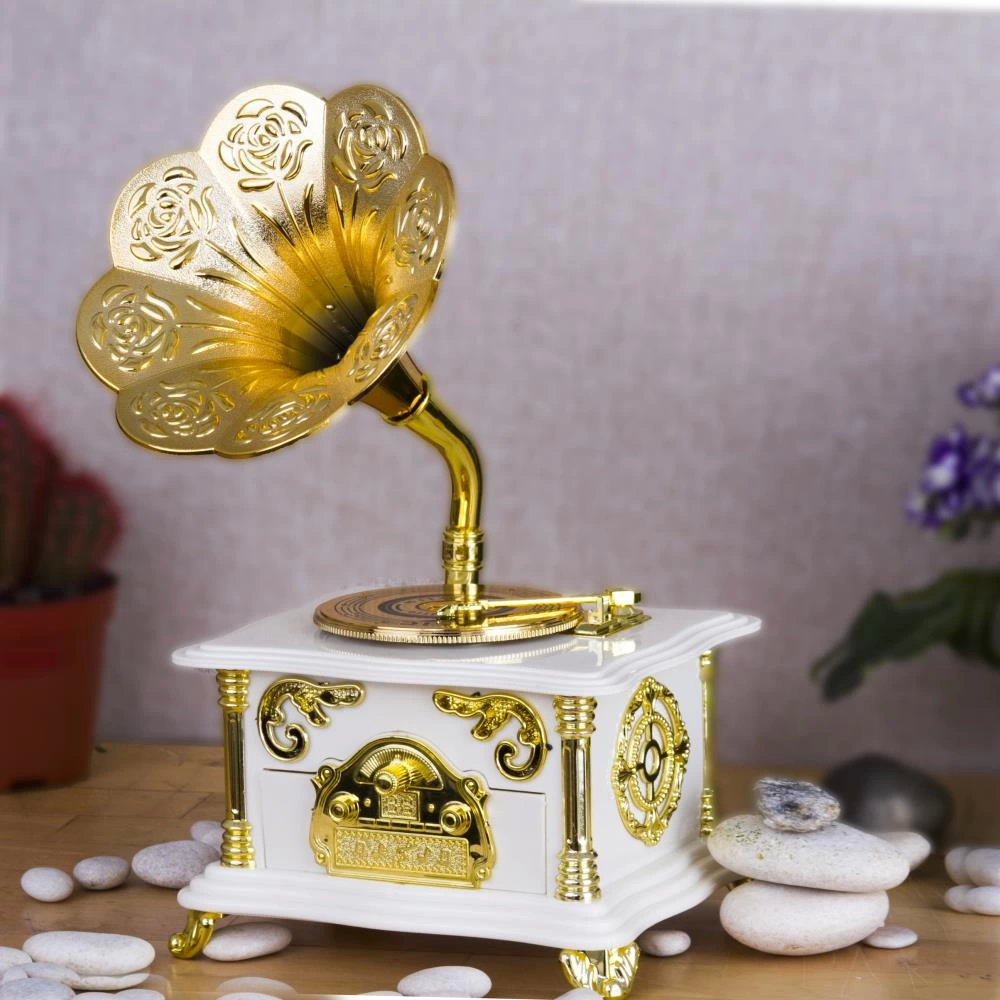 Just Cheap Store Nostaljik Gramofon Müzik Kutusu