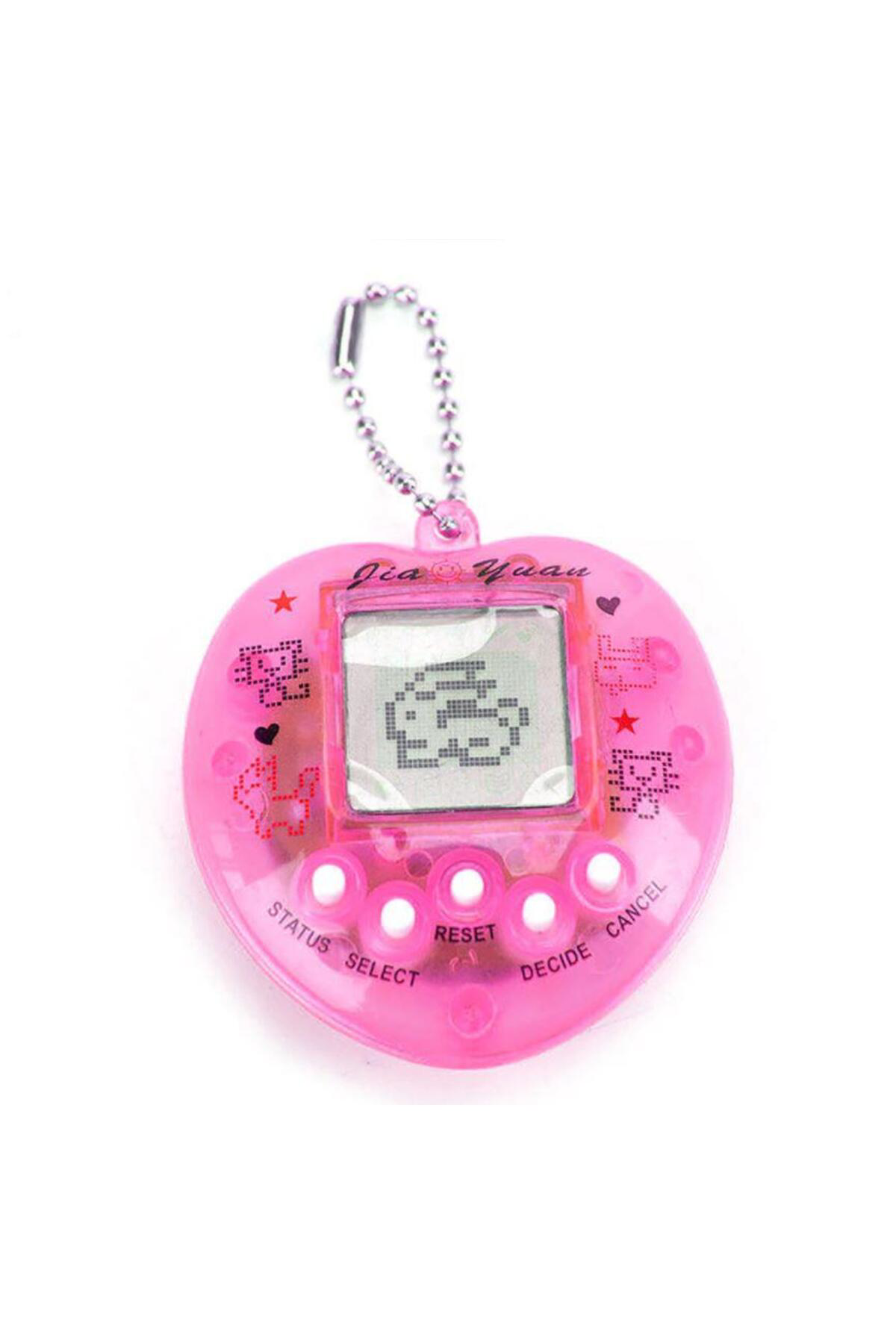 Nostaljik Kalp Sevimli Sanal Bebek Pembe