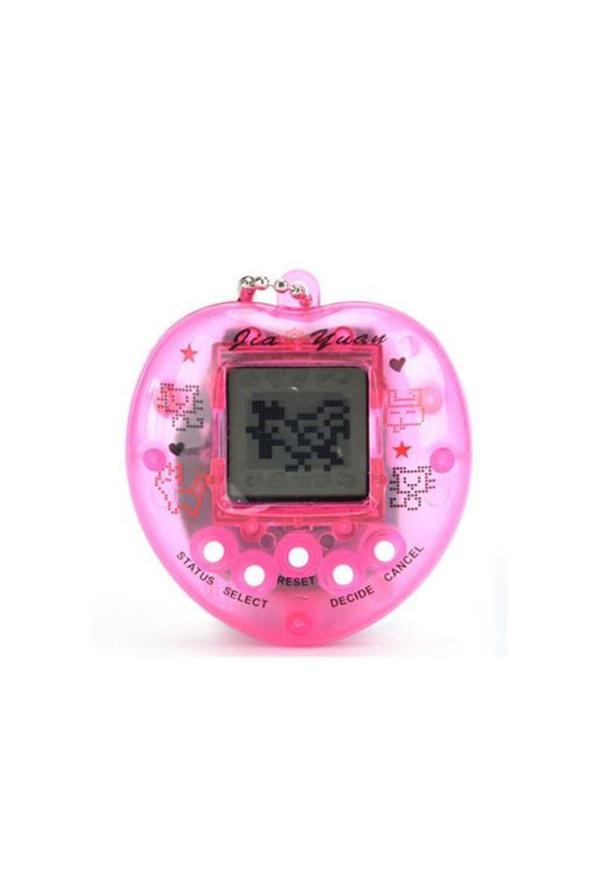 Nostaljik Kalp Sevimli Sanal Bebek Pembe