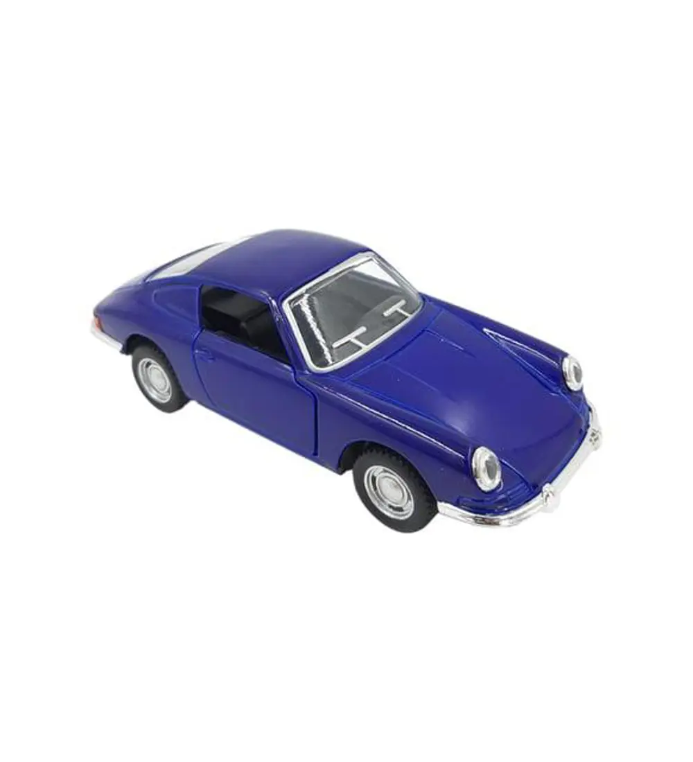 Nostaljik Klasik Metal Çek Bırak Araba Mavi Kapılar Açılır ( 1/36 Nostaljik Klasik Metal Çek Bırak Araba Mavi Kapılar Açılır ( 1/36