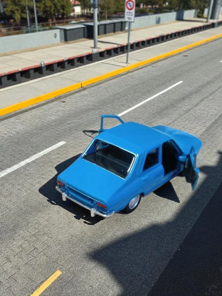 Nostaljik Metal Çek Bırak Mavi Araba Renault 12 Kapılar Açılır Nostaljik Metal Çek Bırak Mavi Araba Renault 12 Kapılar Açılır