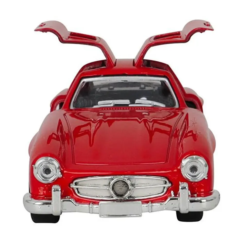Nostaljik Metal Çek Bırak Araba Kırmızı Kapılar Açılır ( 1/36 Ölç
