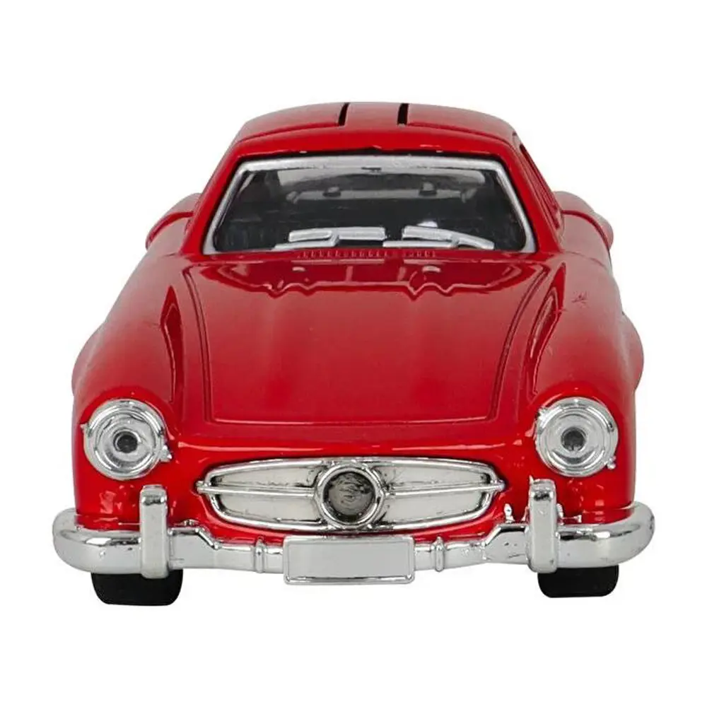 Nostaljik Metal Çek Bırak Araba Kırmızı Kapılar Açılır ( 1/36 Ölç