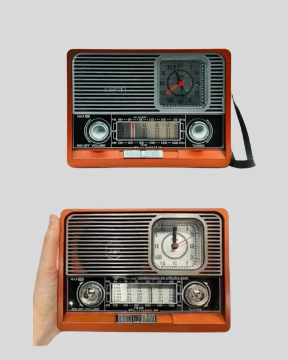 Nostaljik Radyo – Retro Tasarım ve Şık Dekoratif Ses Deneyimi