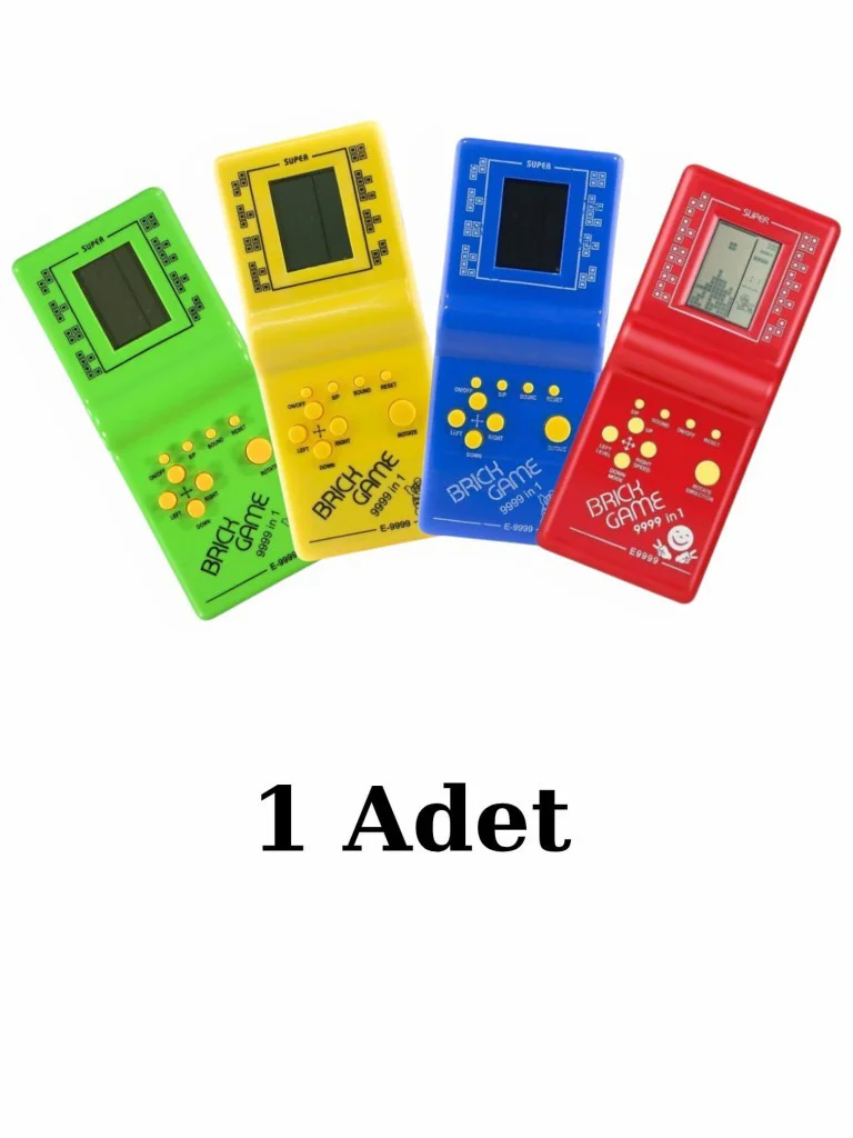 Nostaljik Tetris 1 Adet ( Piller Hediyedir )