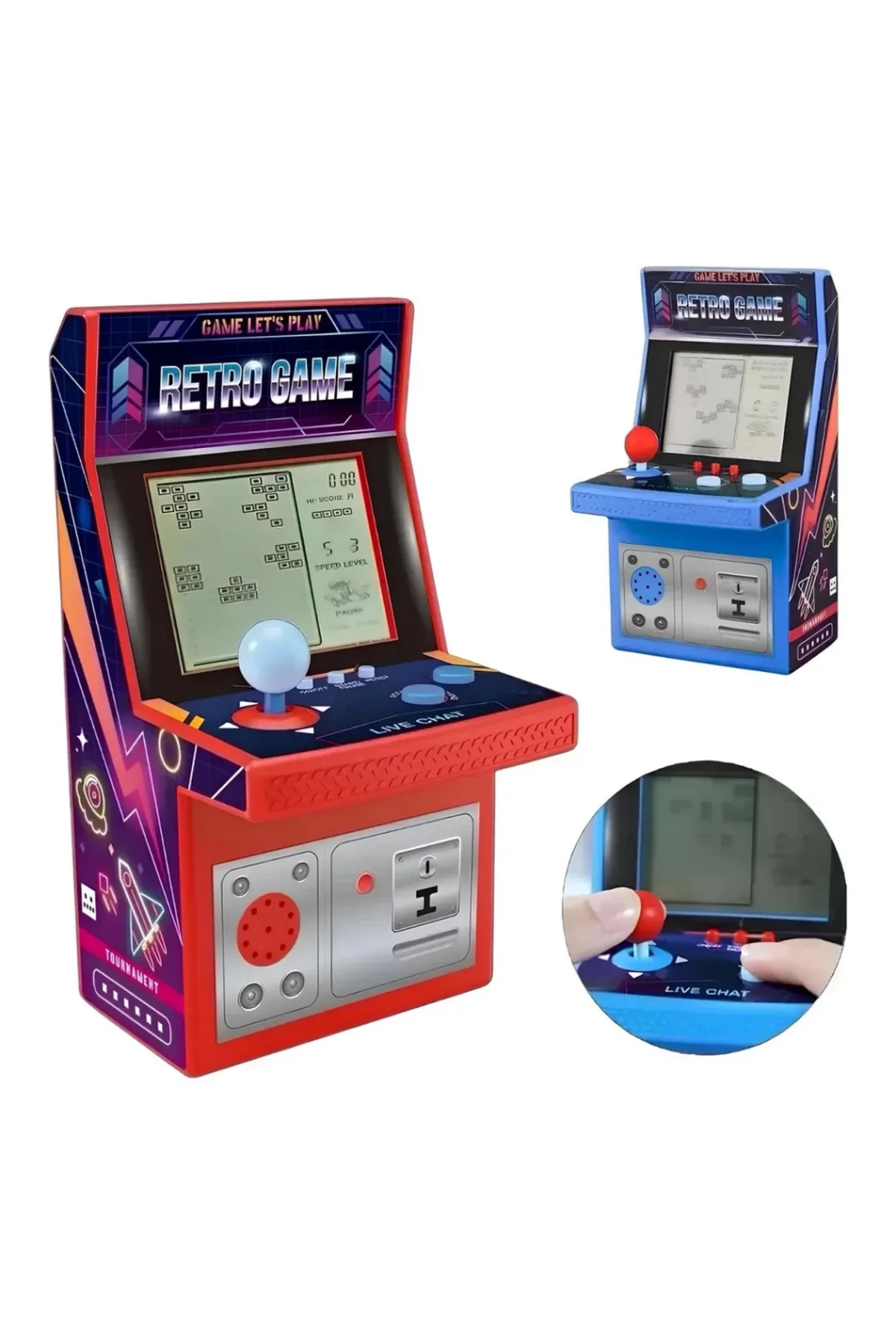 Nostaljik Tetris Oyun Konsolu