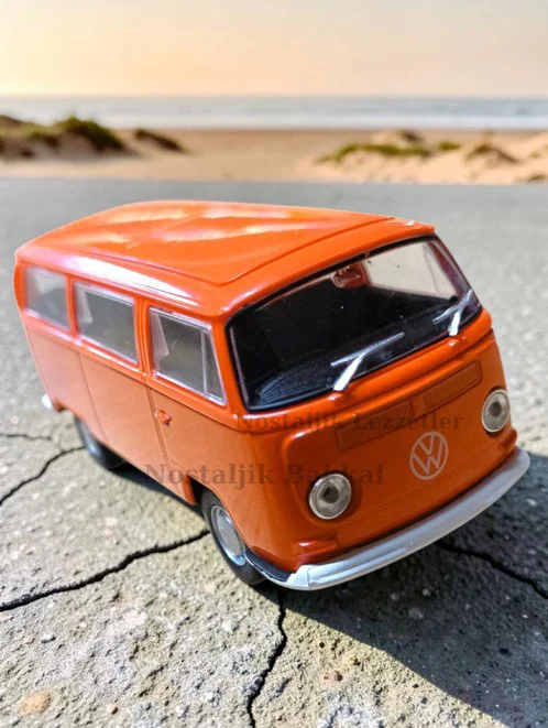 Nostaljik Turuncu Volkswagen Type 2 ( 1/32 Ölçek ) Metal Çek Bırak Kapılar Açılır Model Araba Nostaljik Turuncu Volkswagen Type 2 ( 1/32 Ölçek ) Metal Çek Bırak Kapılar Açılır Model Araba