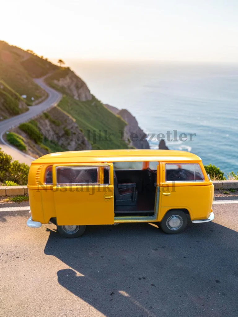 Nostaljik Volkswagen Sarı Type 2 ( 1/32 Ölçek ) Metal Çek Bırak Kapılar Açılır Model Araba Nostaljik Volkswagen Sarı Type 2 ( 1/32 Ölçek ) Metal Çek Bırak Kapılar Açılır Model Araba