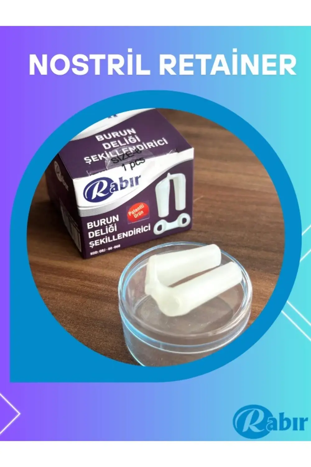 Nostril Retainer No 7 Burun Deliği Şekillendirici