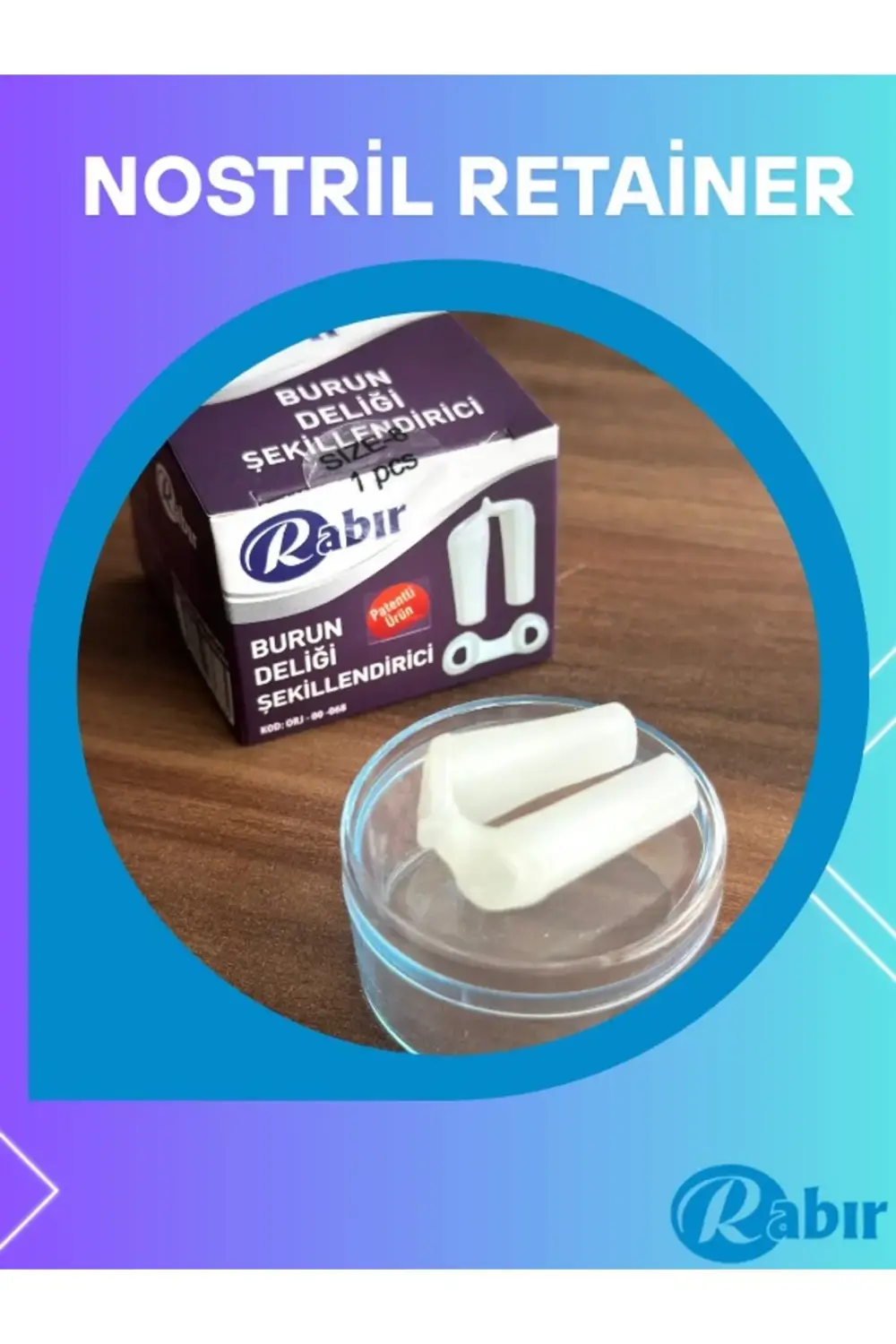 Nostril Retainer No 7 Burun Deliği Şekillendirici