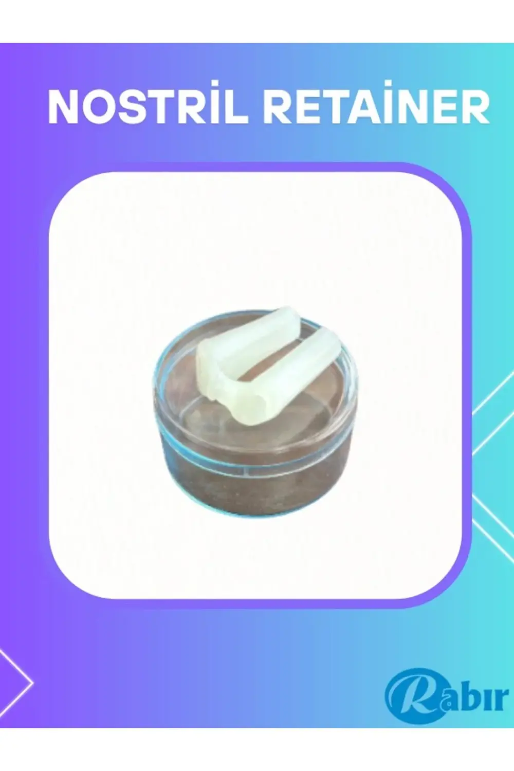 Nostril Retainer No 7 Burun Deliği Şekillendirici