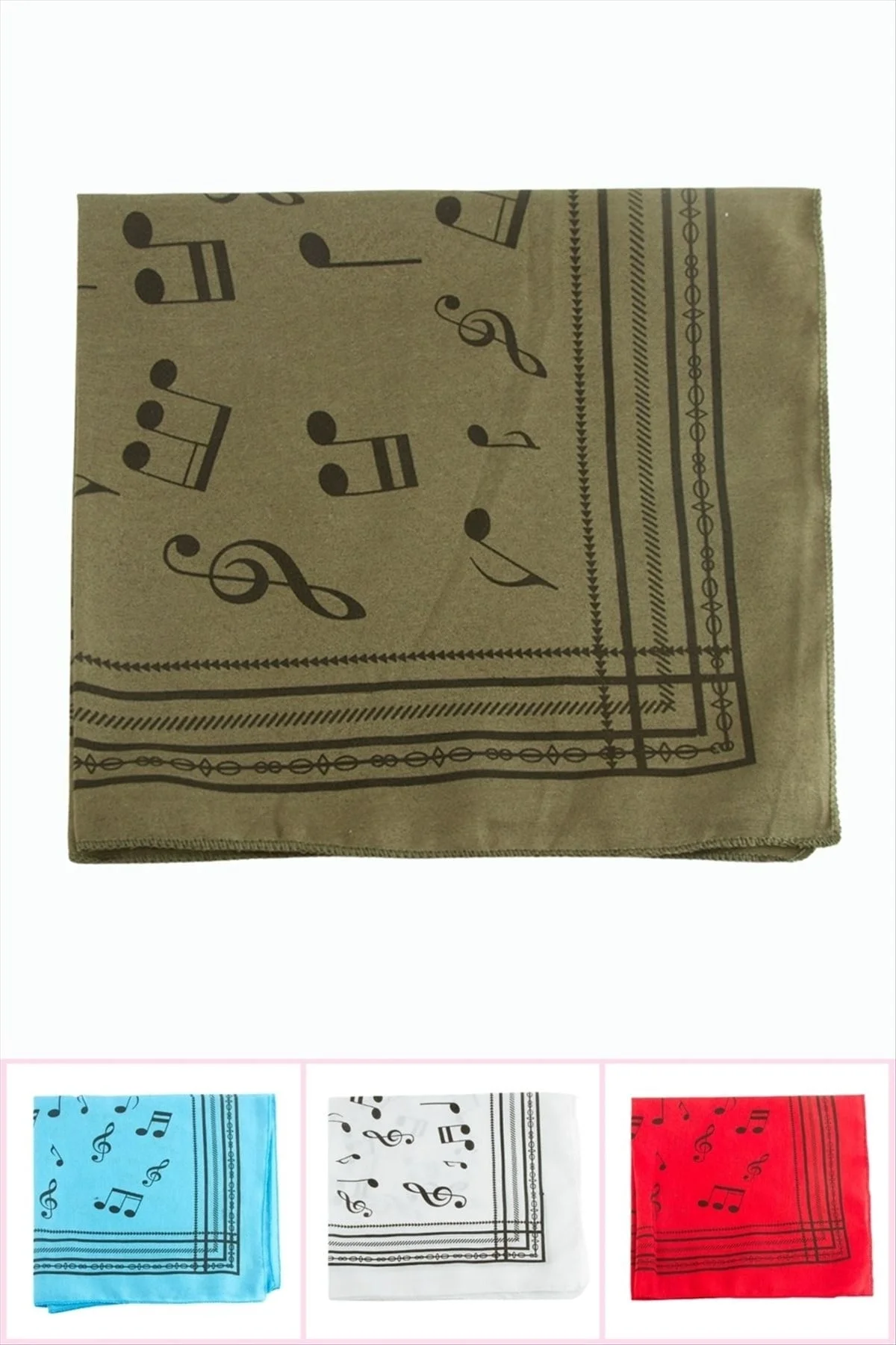 Nota Desenli Keten Bandana 50*50 Fiyatı, Yorumları ve Özellikleri