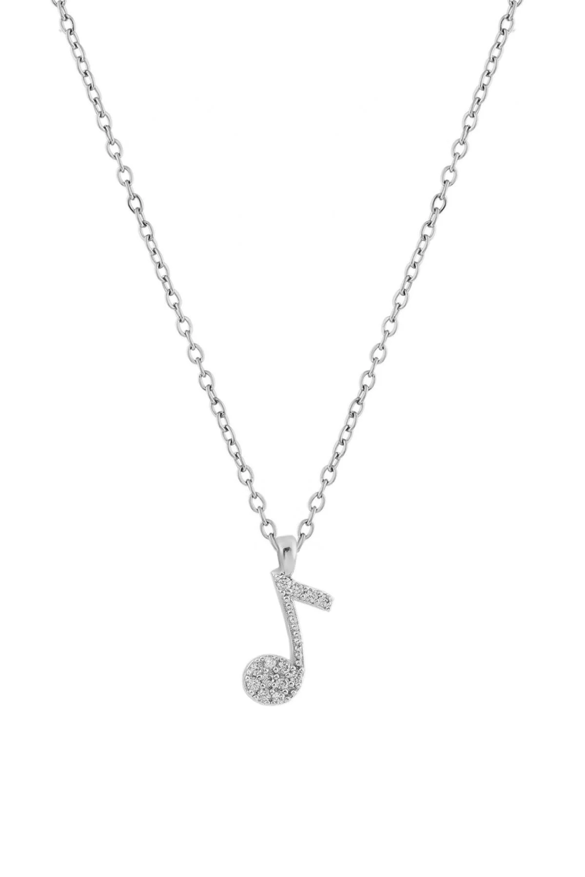 Nota Zirkon Kolye SILVER 45 cm Fiyatı, Yorumları ve Özellikleri