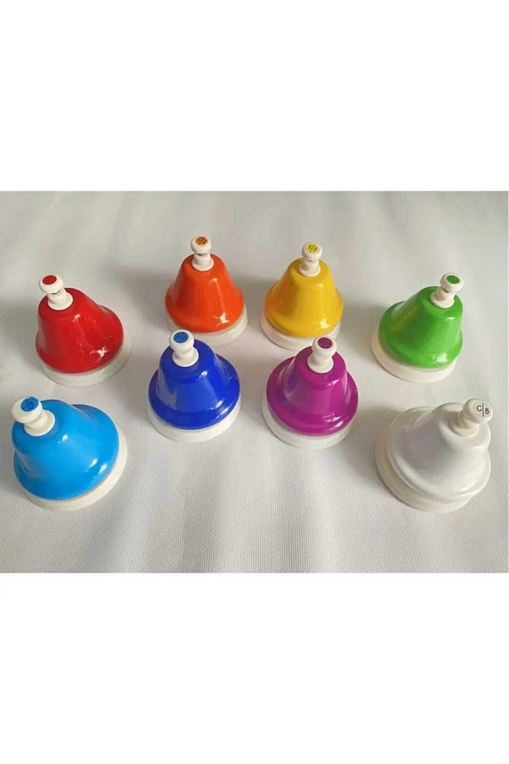 Notalı Masa Zili Seti 8’li Deskbell