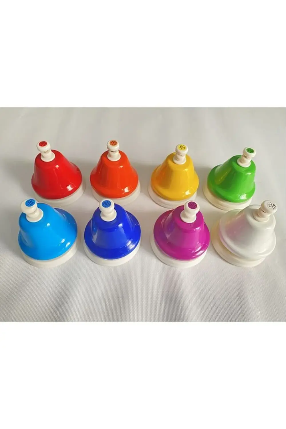 Notalı Masa Zili Seti 8’li Deskbell