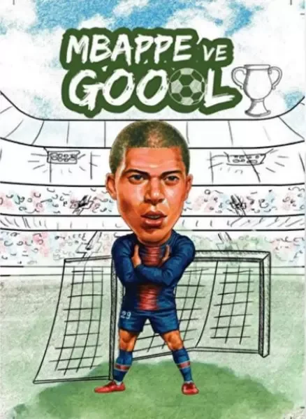 Notantik Not Defteri - Ve Goool Serisi - Mbappe
