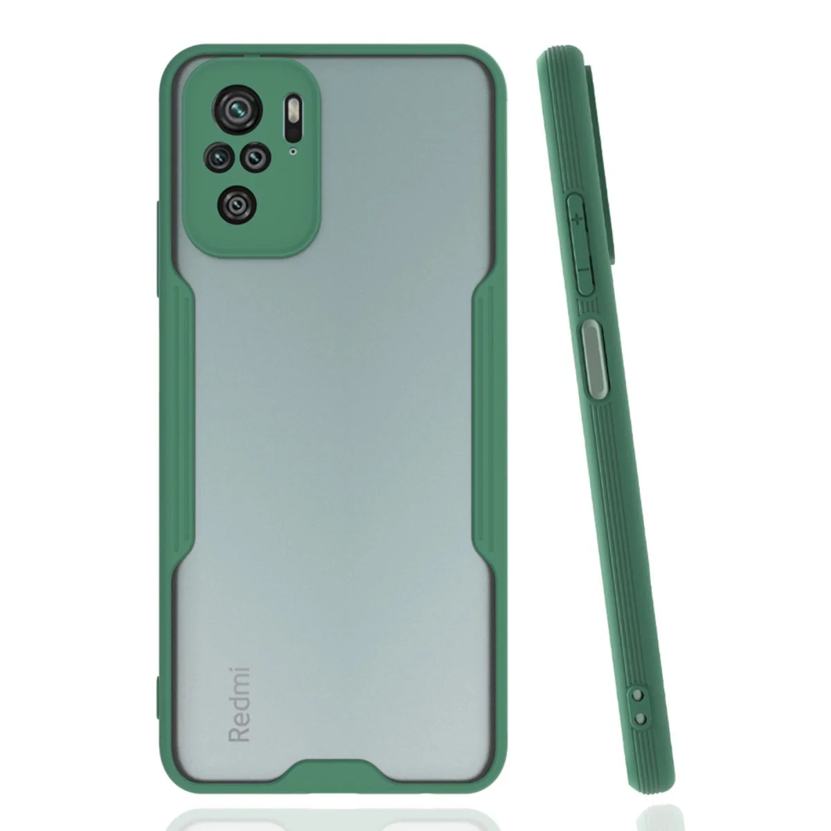 Note 10 Kılıf Platin Silikon - Yeşil, Şık ve Dayanıklı Koruma