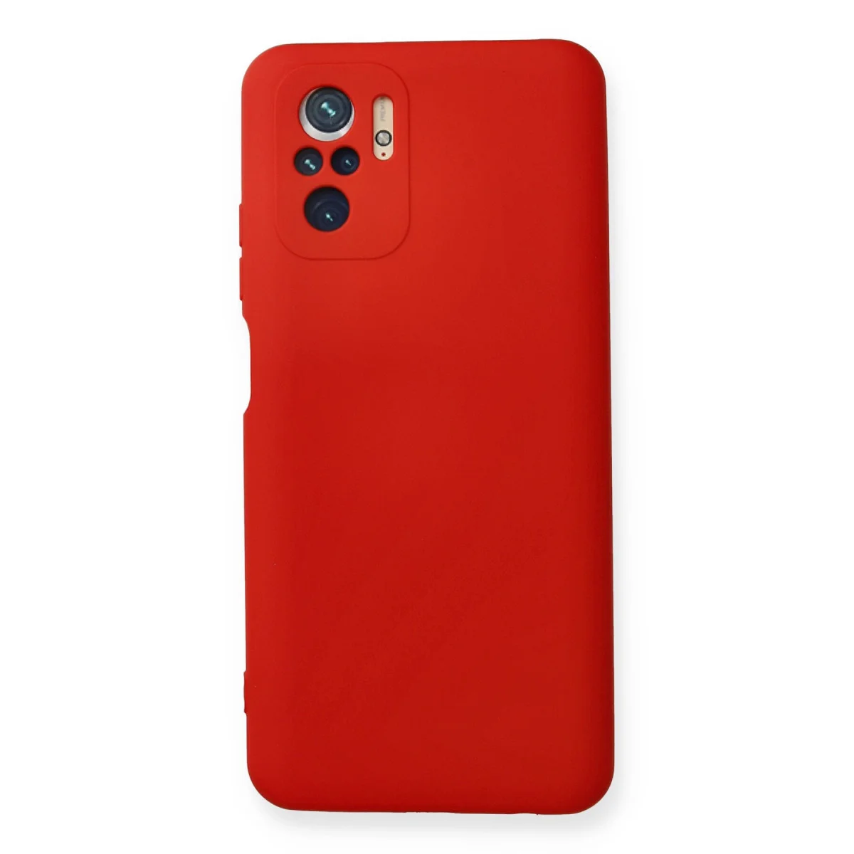Note 10 Nano İçi Kadife Silikon Kılıf - Kırmızı (Ultra Şık Koruma)